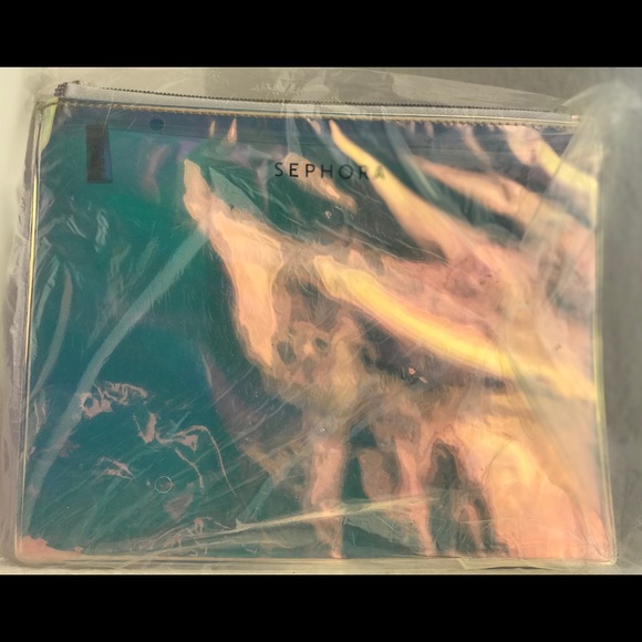 Sephora holographic cosmetic bag brand new - Picture 3 of 4